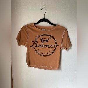 Bronco cropped Tshirt